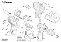 Bosch 3 601 JG9 100 Gsb 12V-30 Cordl Perc Screwdr 12 V / Eu Spare Parts